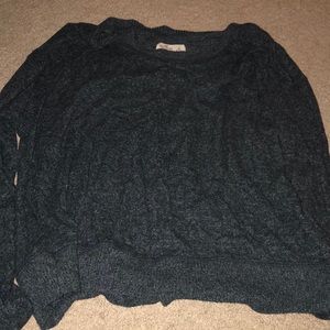 Hollister dark gray crewneck